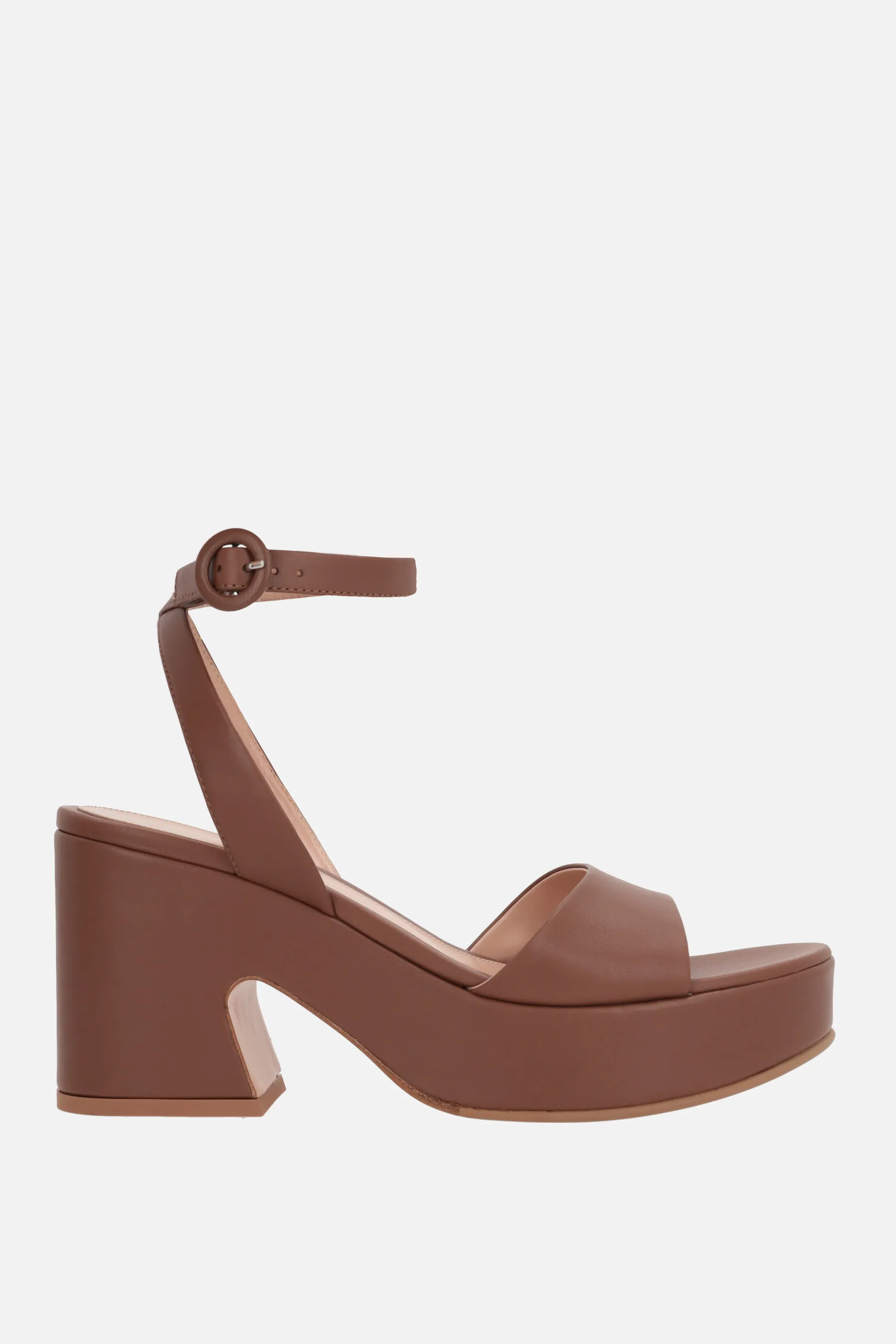 GIANVITO ROSSI platform sandal Alma - nappa material