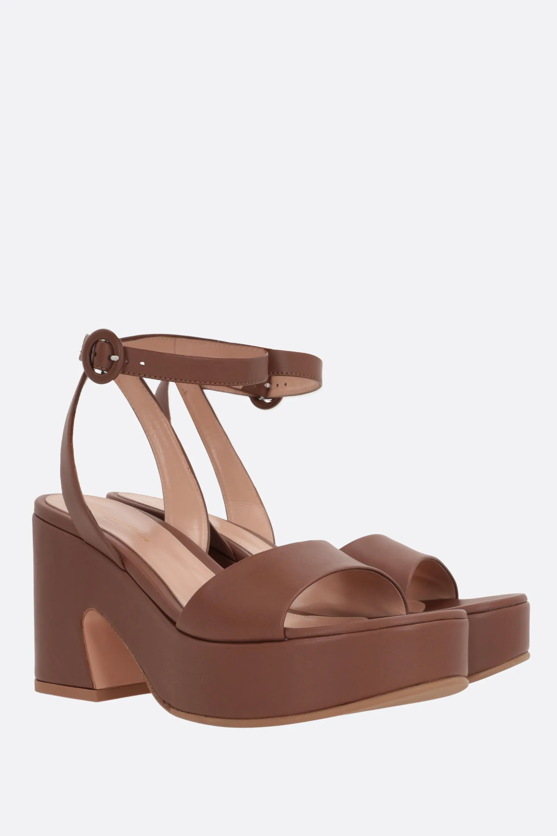 GIANVITO ROSSI platform sandal Alma - nappa material