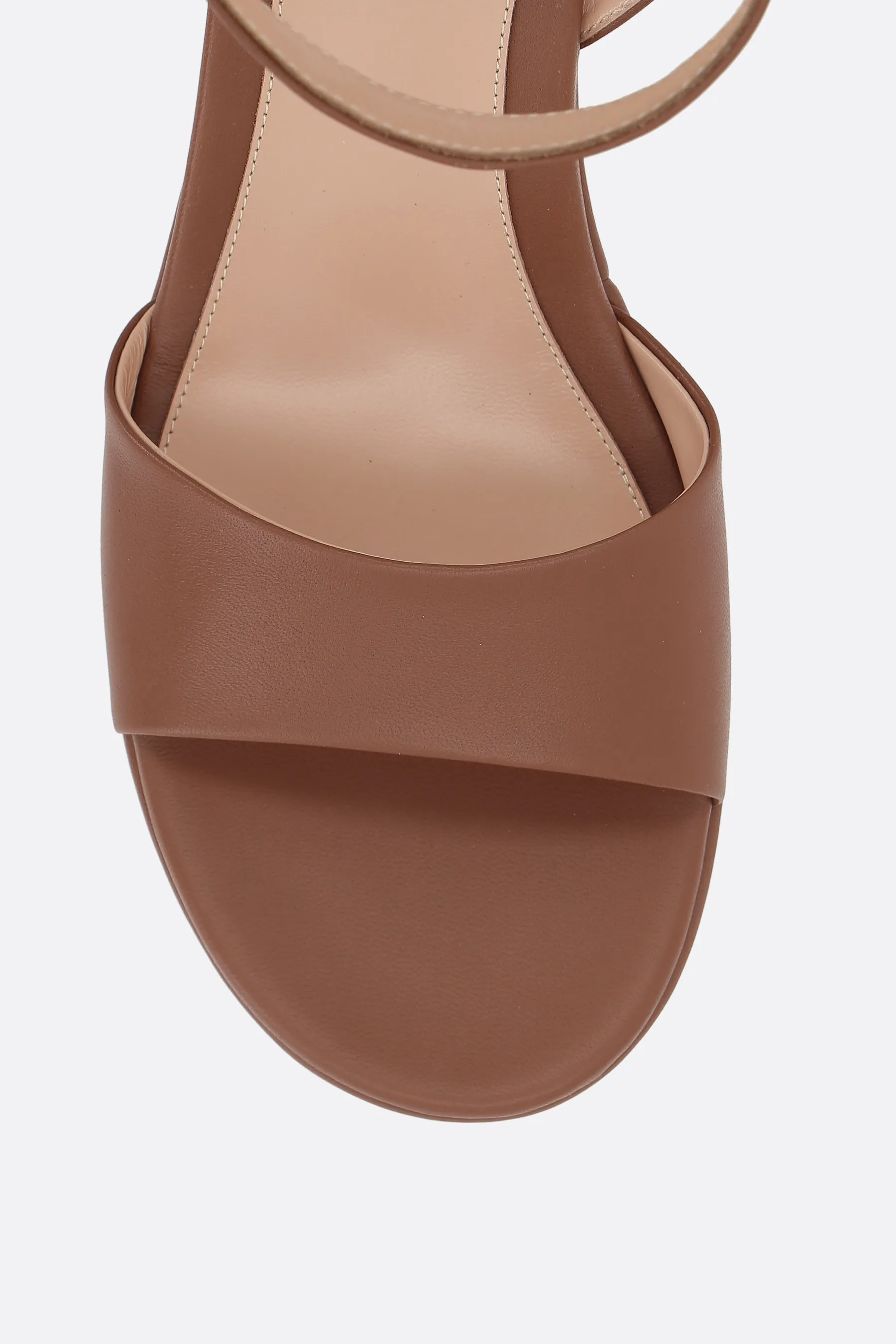 GIANVITO ROSSI platform sandal Alma - nappa material