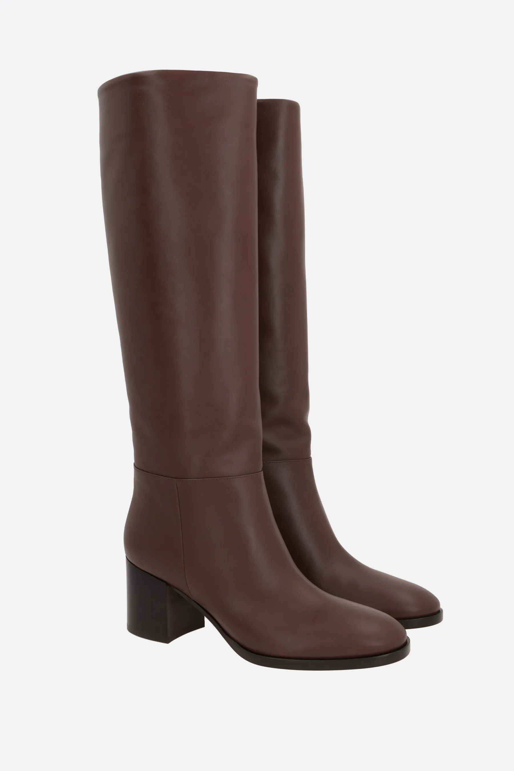 GIANVITO ROSSI Santiago smooth leather boot