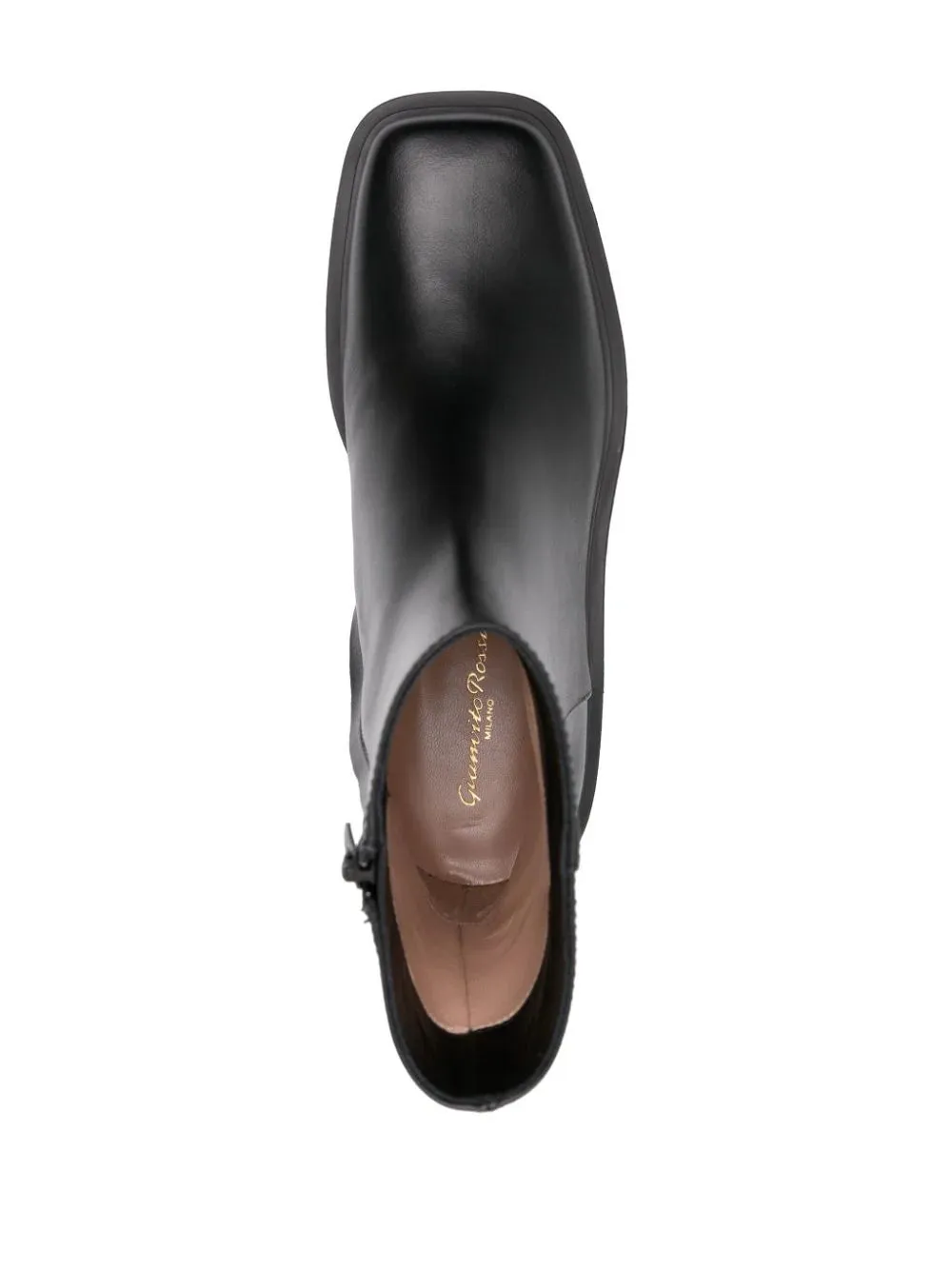 Gianvito Rossi square leather boots