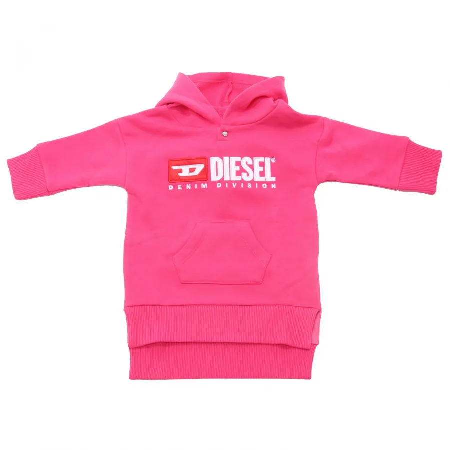 Girl Diesel fuchsia dress for kids - 6662AC stylish children's attire