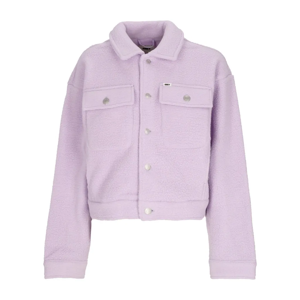 giubbotto pile donna melanie jacket PURPLE ROSE