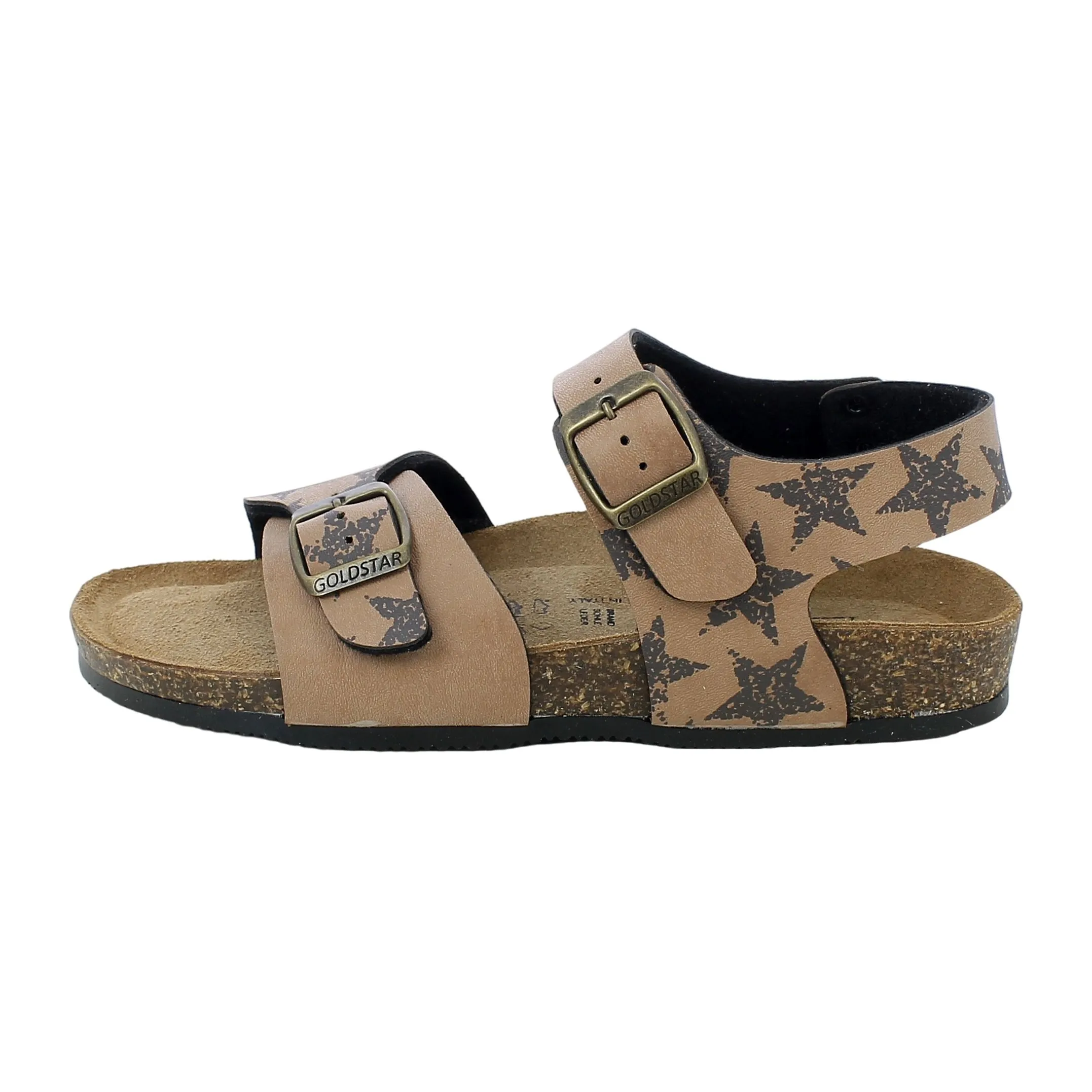Goldstar  Sandalo Cognac con Stelle 