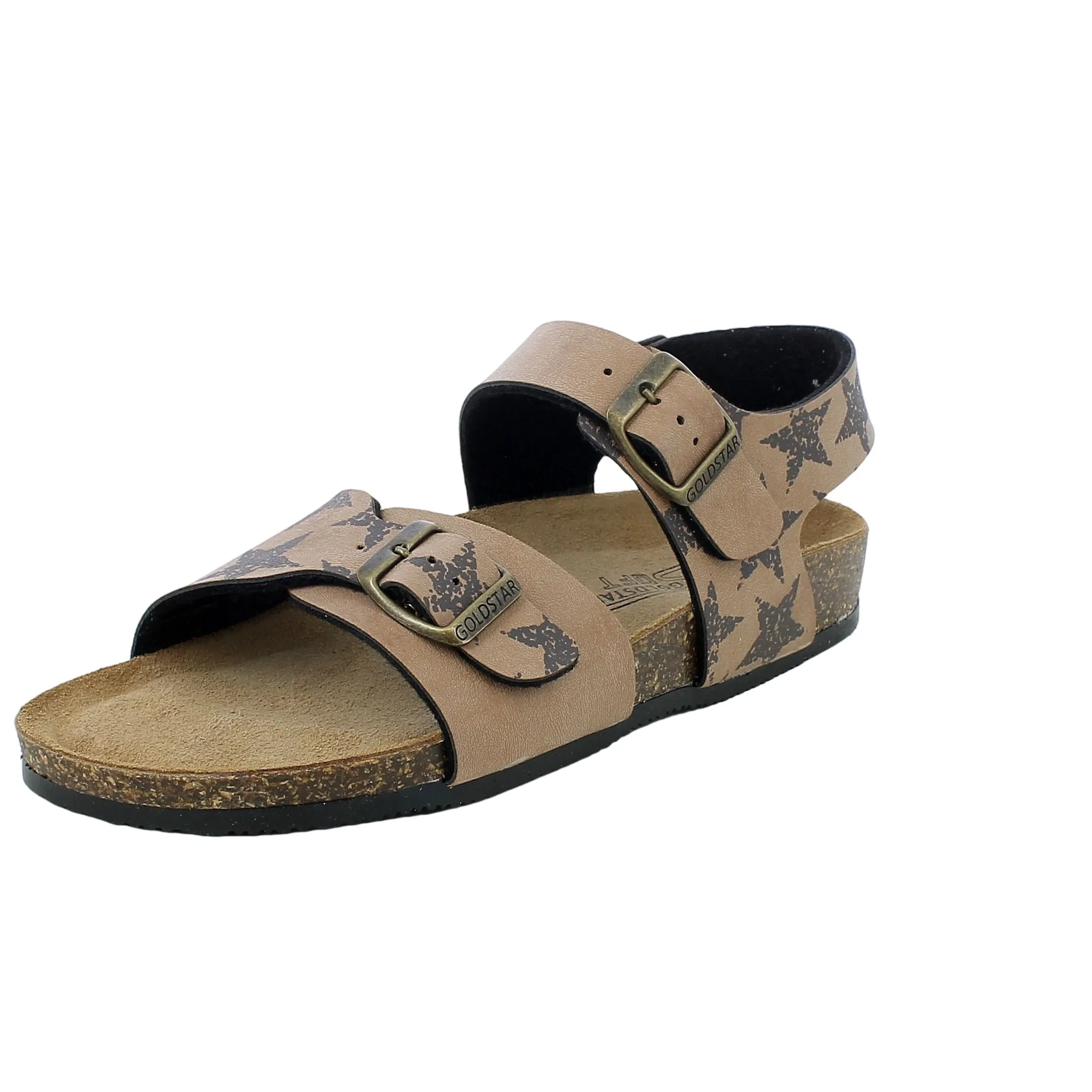 Goldstar  Sandalo Cognac con Stelle 