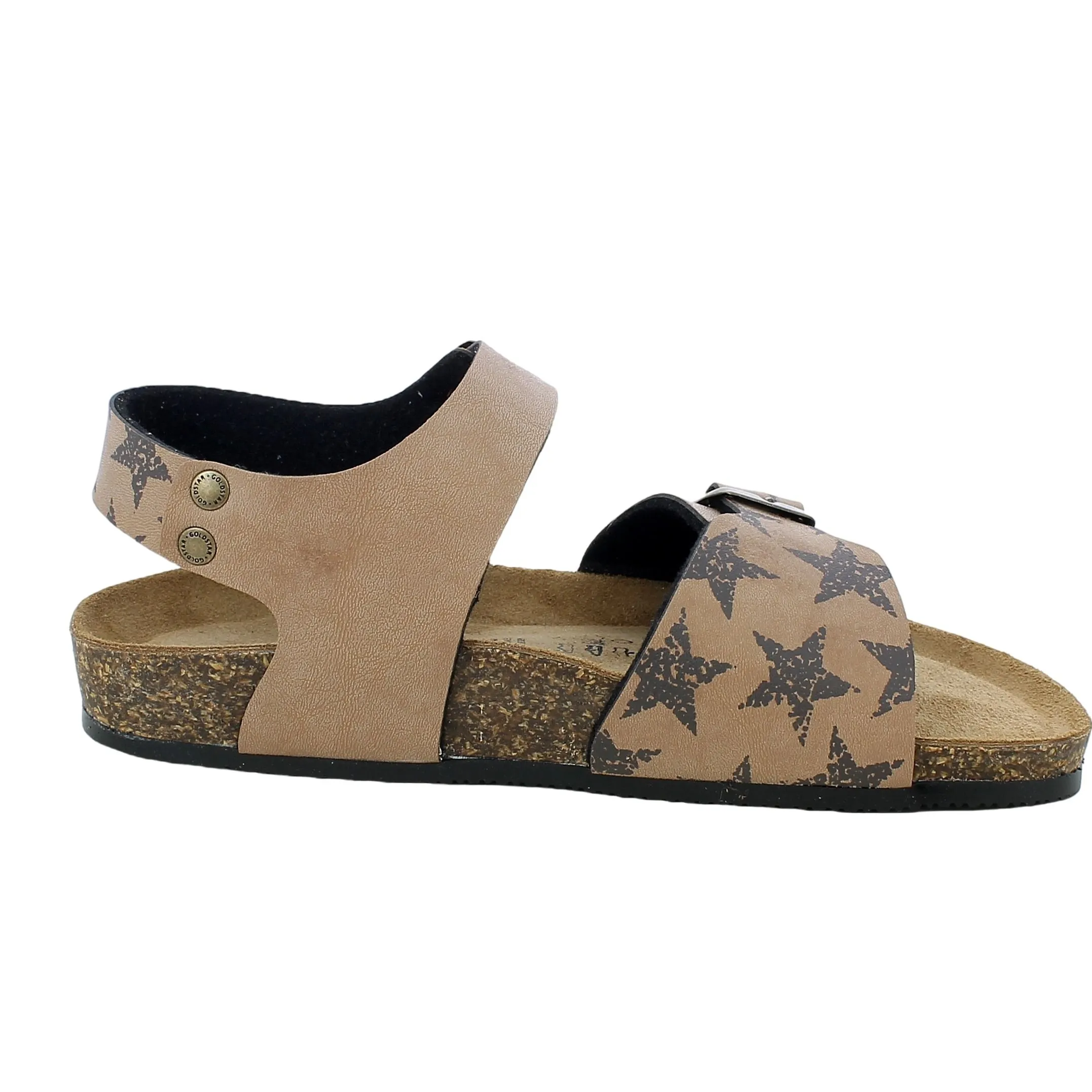 Goldstar  Sandalo Cognac con Stelle 