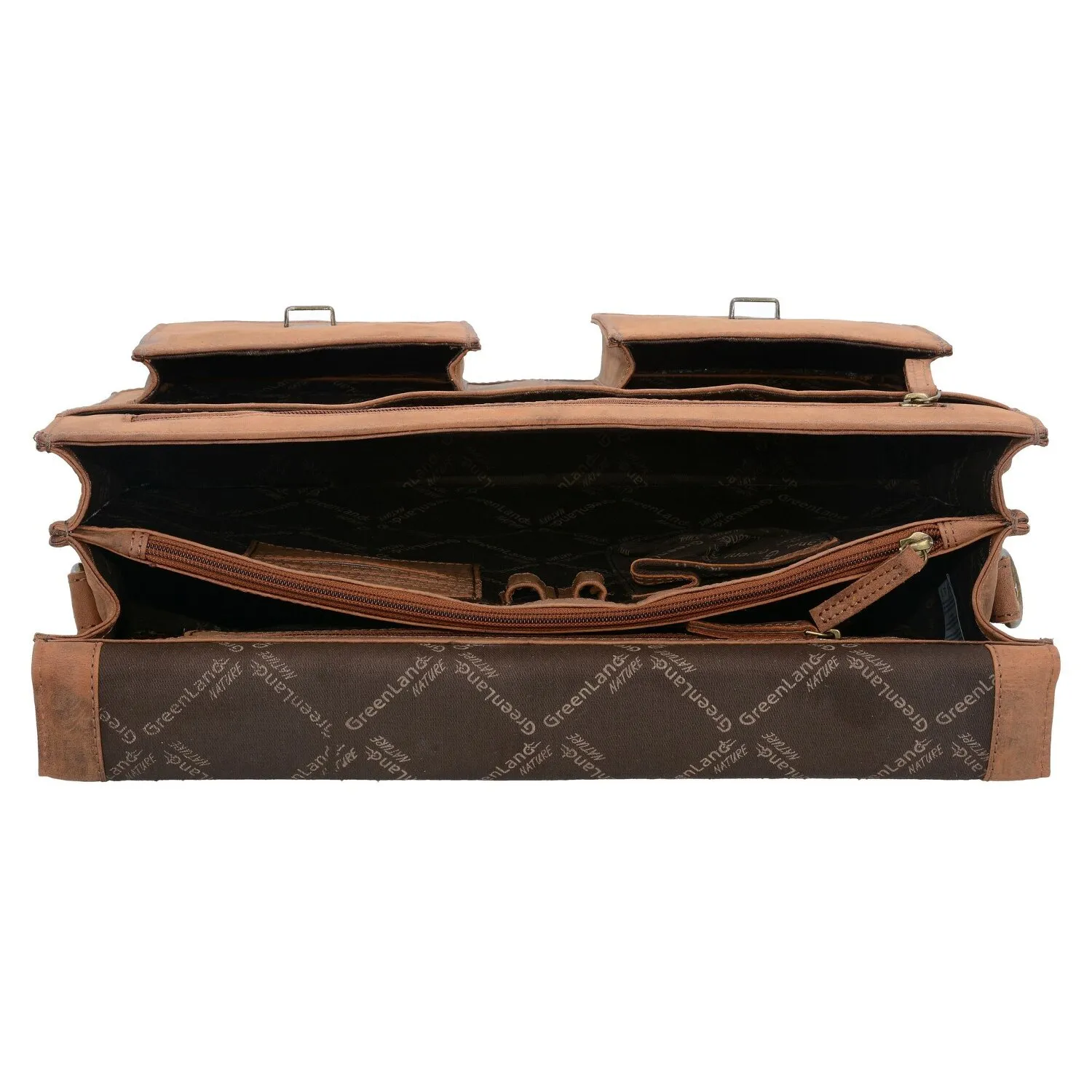 Greenland Nature Montenegro Cartella in pelle 40 cm