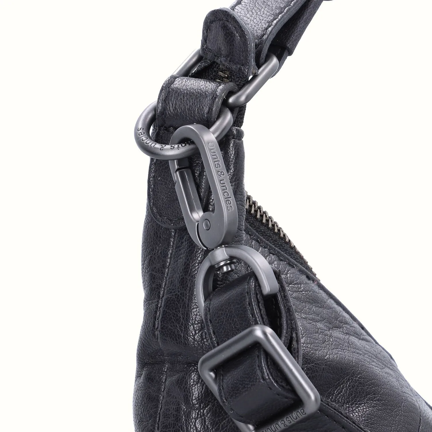 Guerilla Gardeners June Leather Crossbody Bag 38 cm