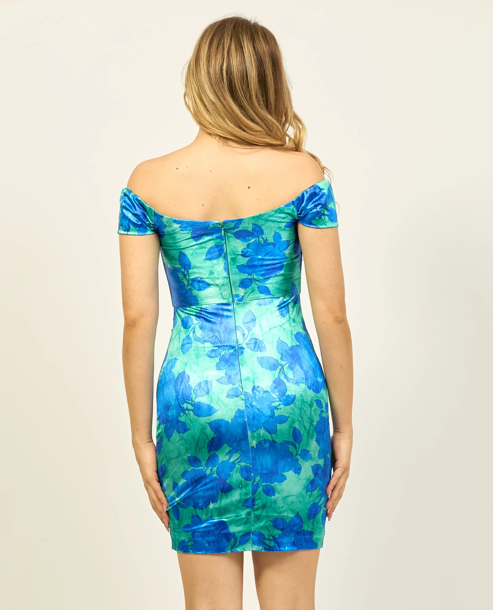 Guess floral print mini dress.
