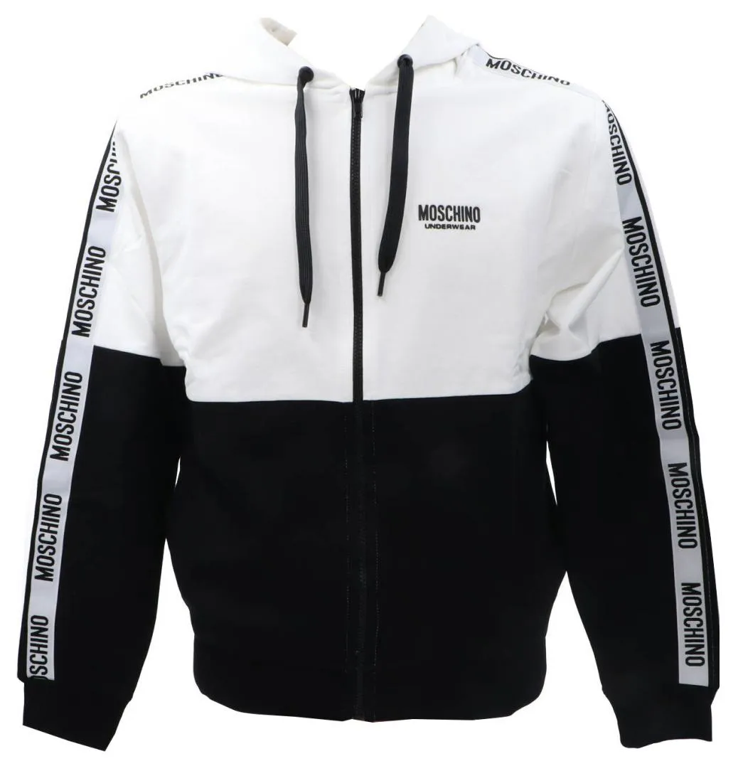 Hoodie with Zipper V1A1721 White