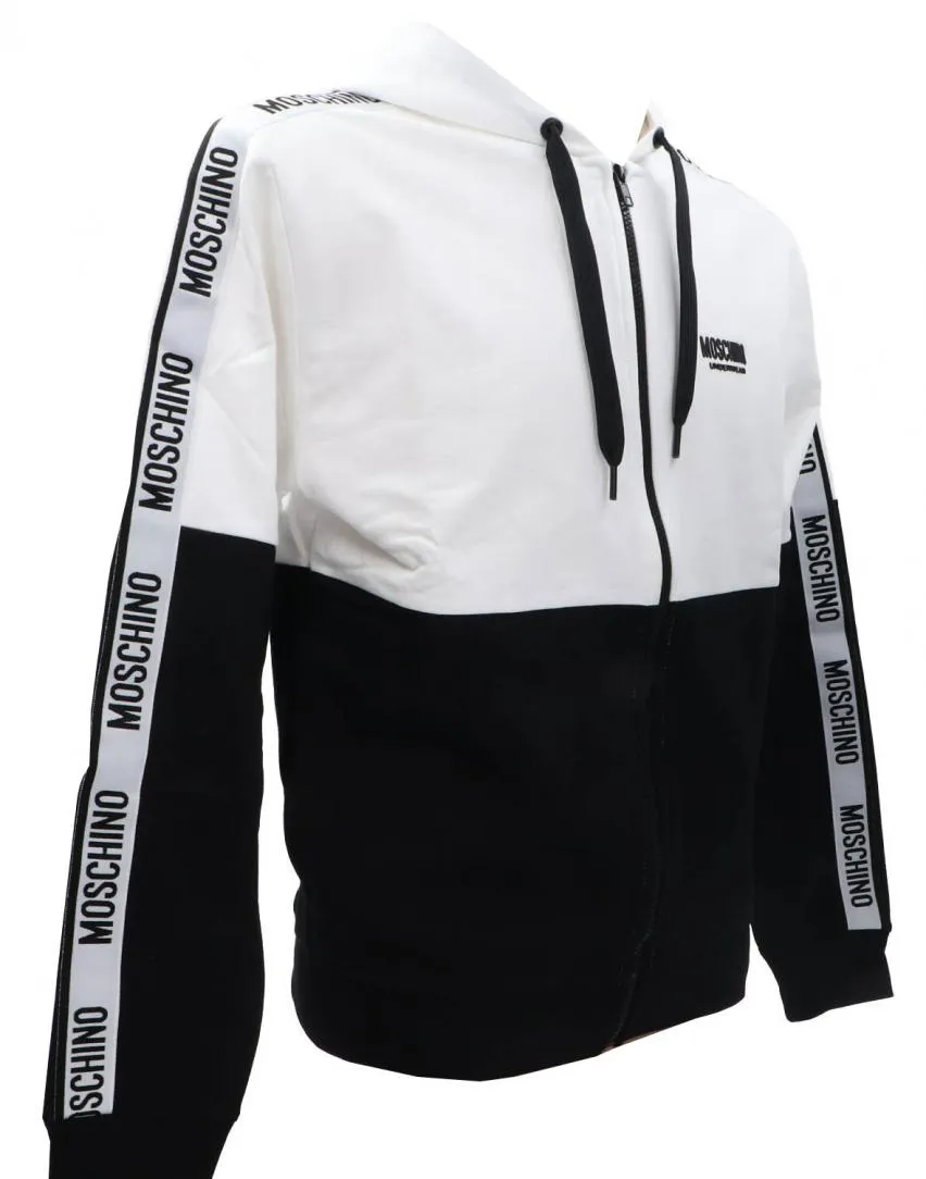 Hoodie with Zipper V1A1721 White