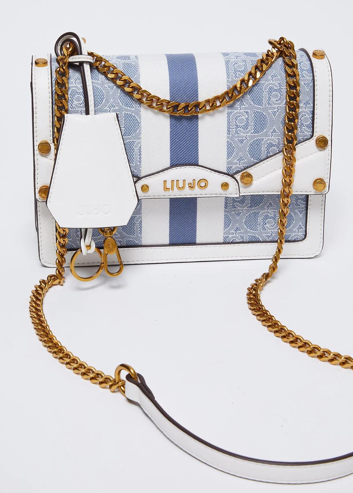 Jacquard D Shoulder Bag from LIU-JO