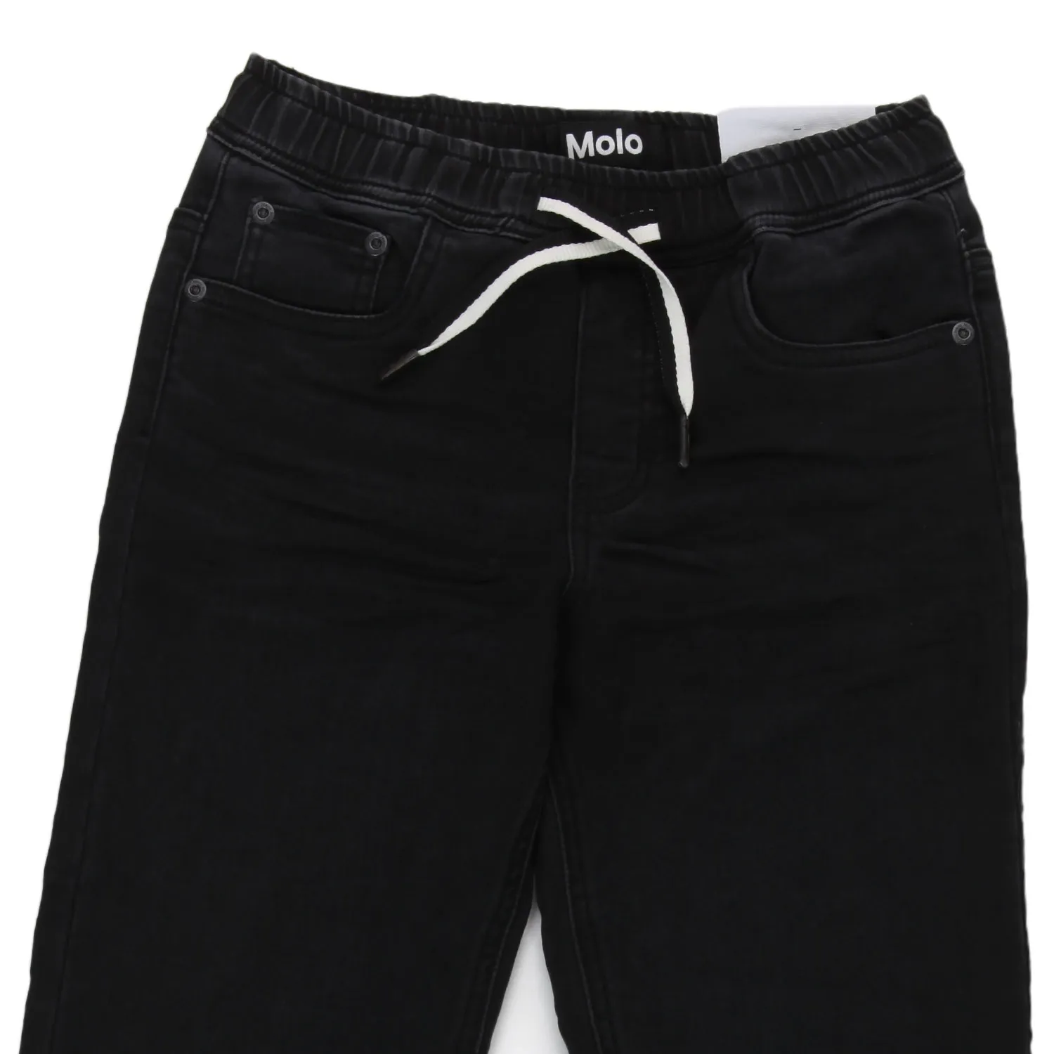 Jeans Augustino Nero Bambino E Teen