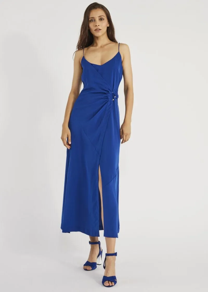 Jewel embellished satin slip dress - Shop now.
