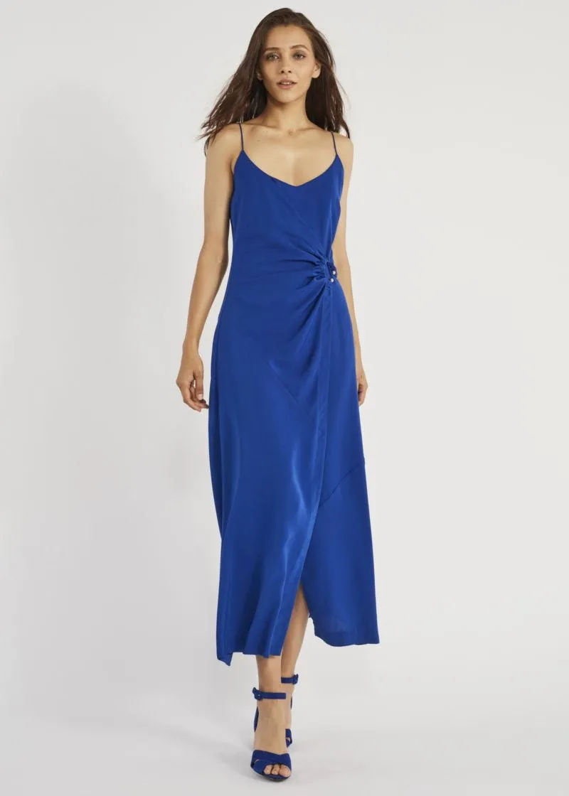 Jewel embellished satin slip dress - Shop now.