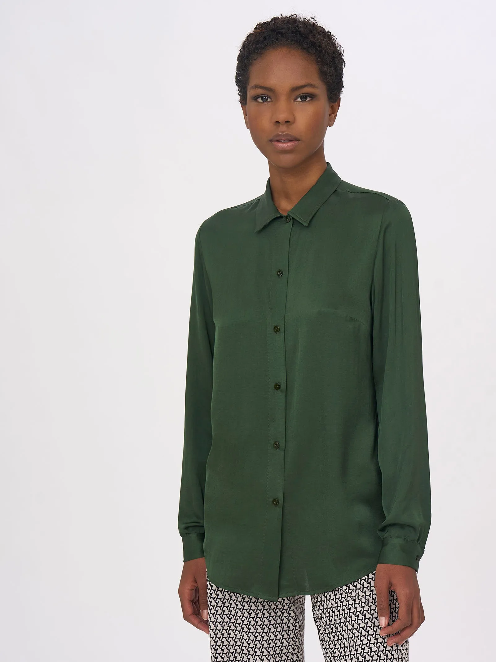 Kombu Green EcoSilk Shirt