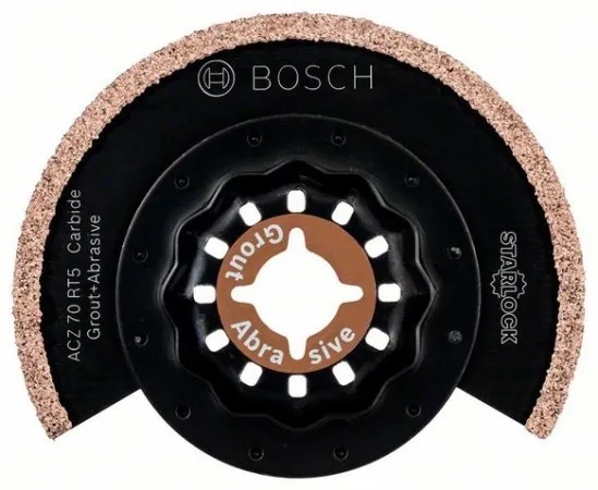 Lama segmentata fresare tagli stretti Carbide-RIFF Starlock Bosch ACZ 70 RT5