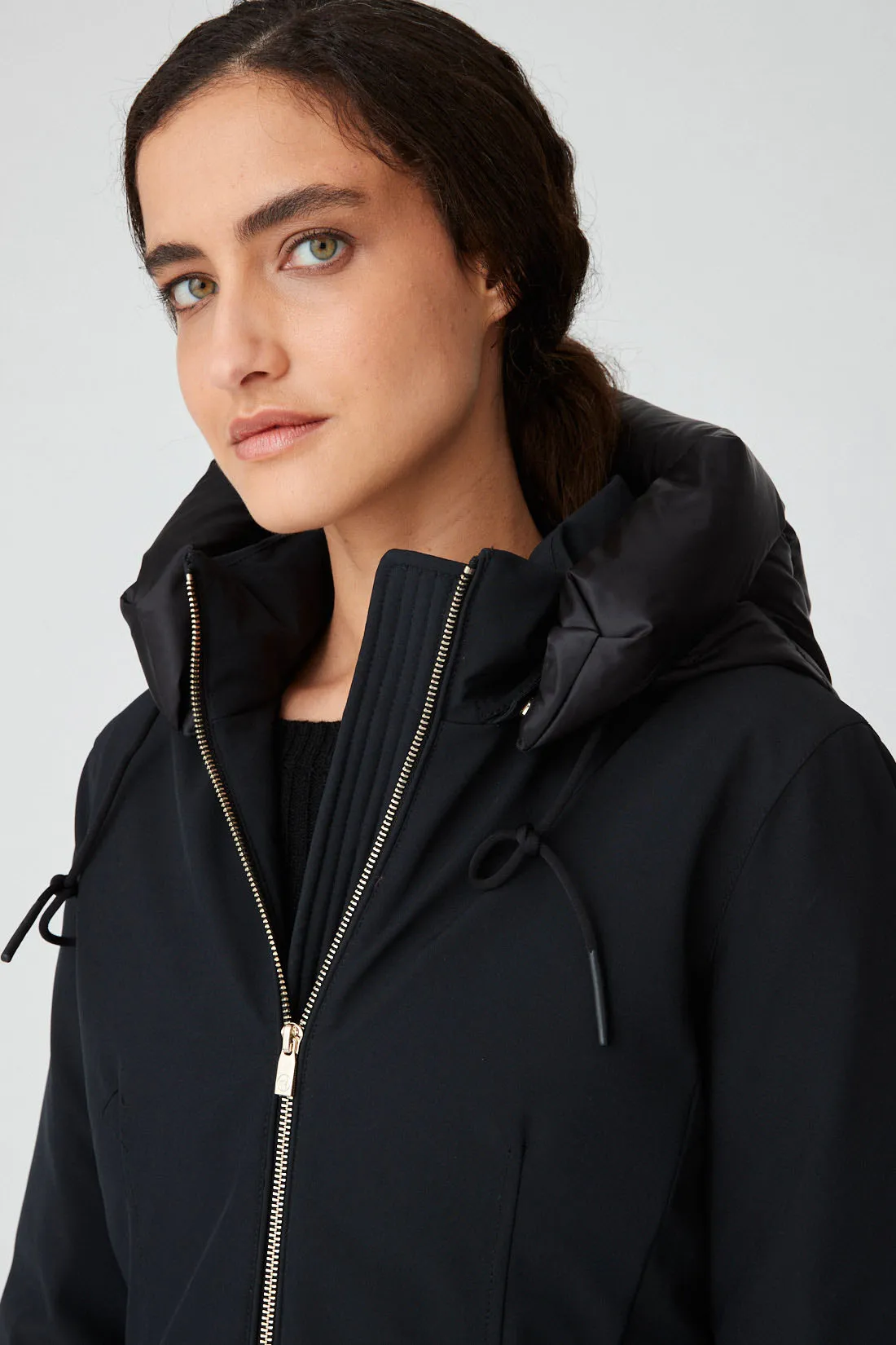 LARA - Black softshell jacket