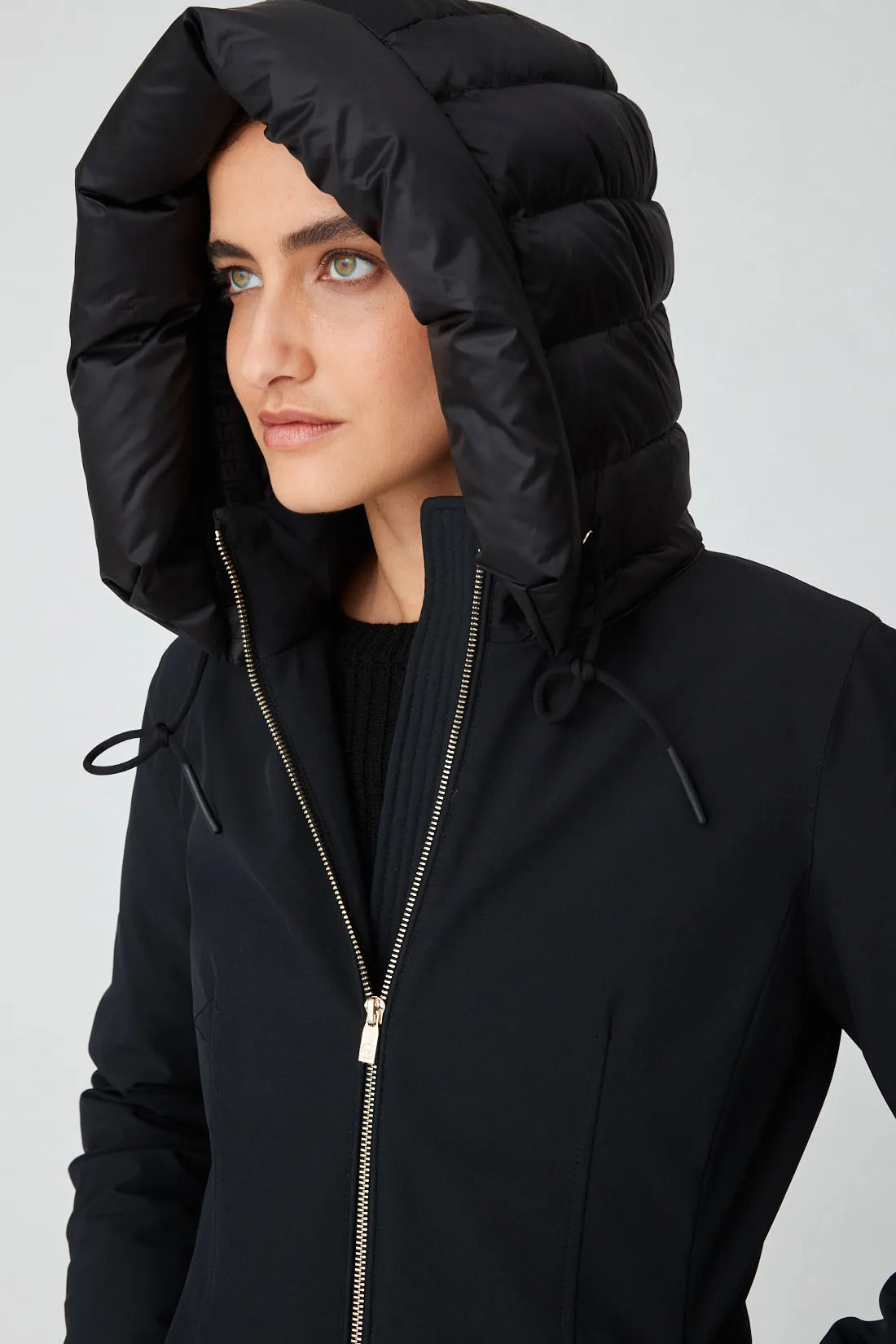 LARA - Black softshell jacket