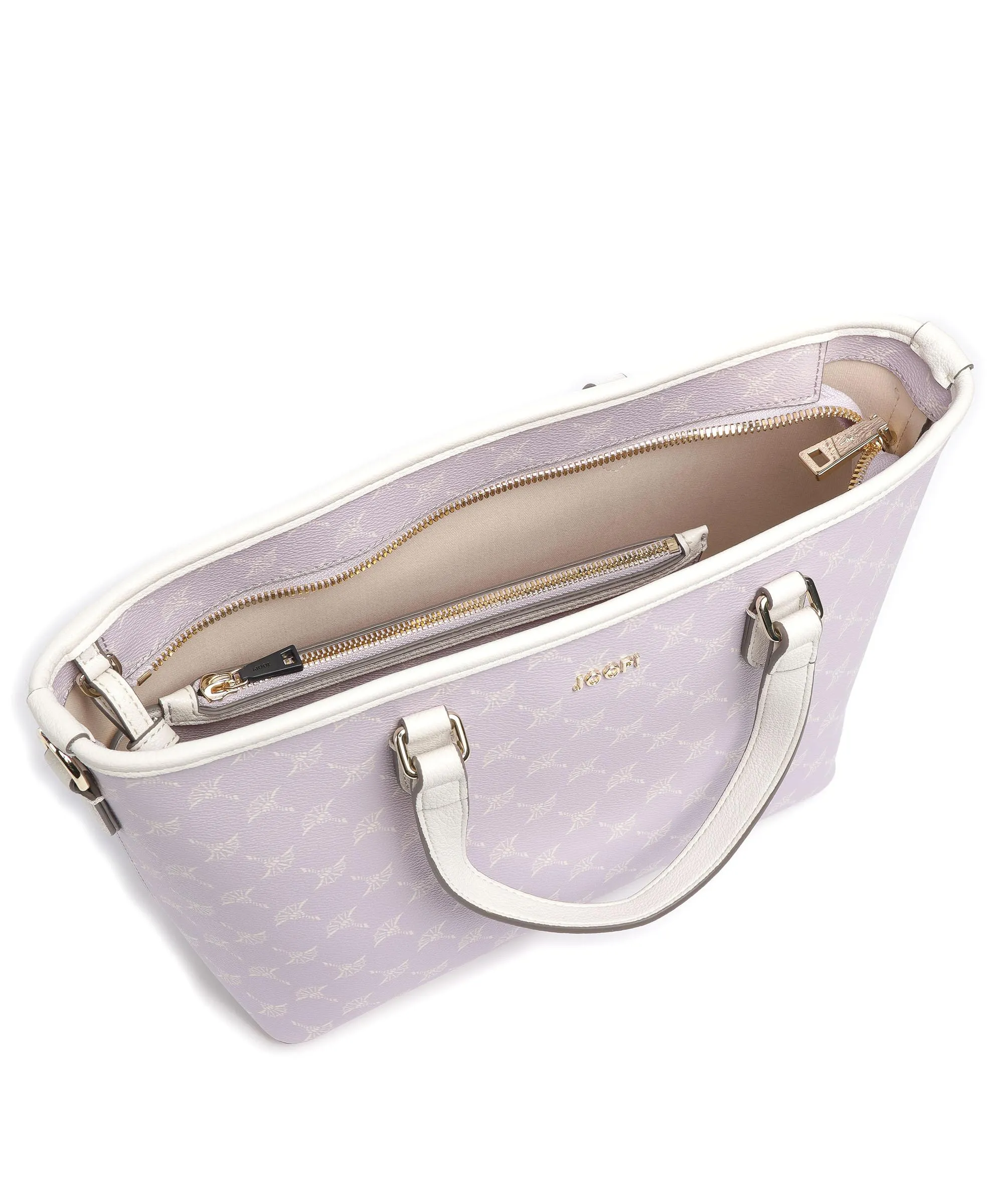 Lavender Synthetic Leather Handbag by JOOP! Cortina Diletta Ketty