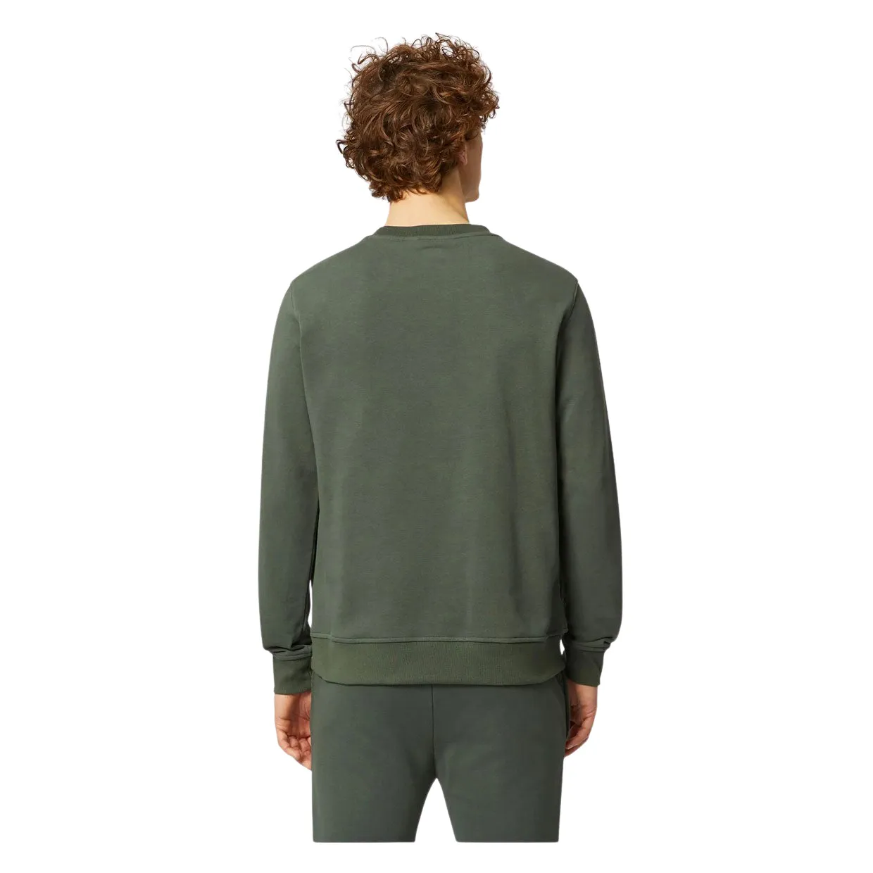 Le Vrai Auguste Poly Cotton Green Sweatshirt