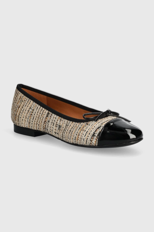 Leather ballet flats