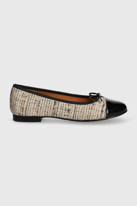 Leather ballet flats