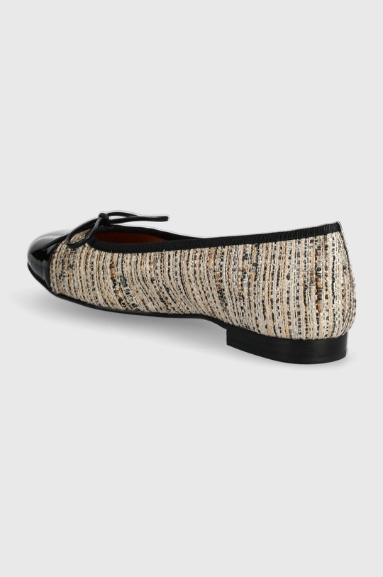 Leather ballet flats