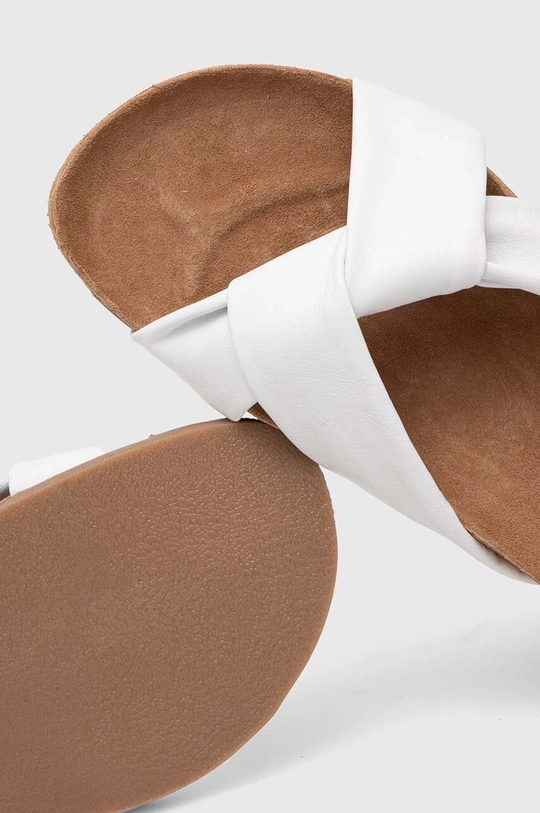 Leather flip flops by Answear Lab