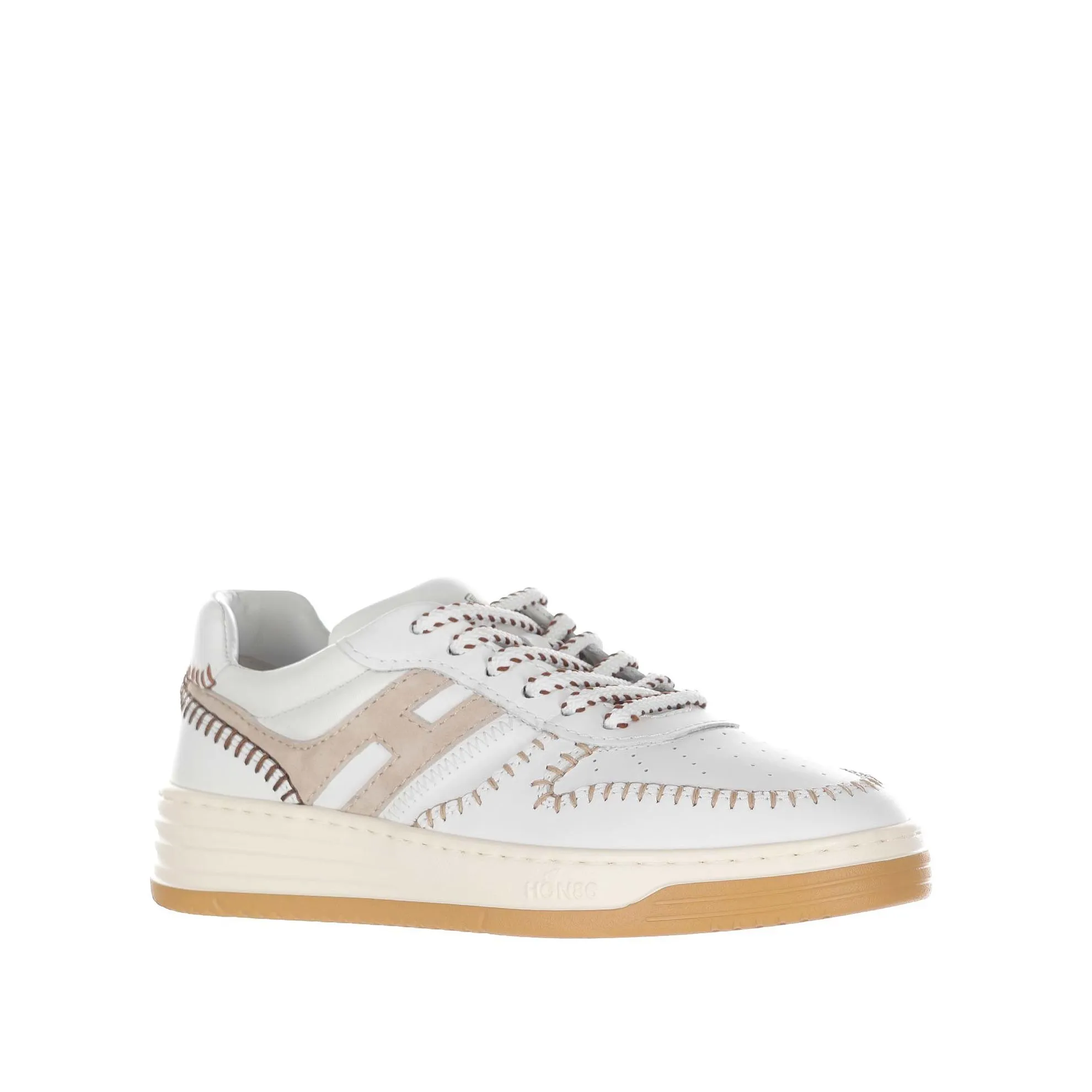 Leather sneaker h630.