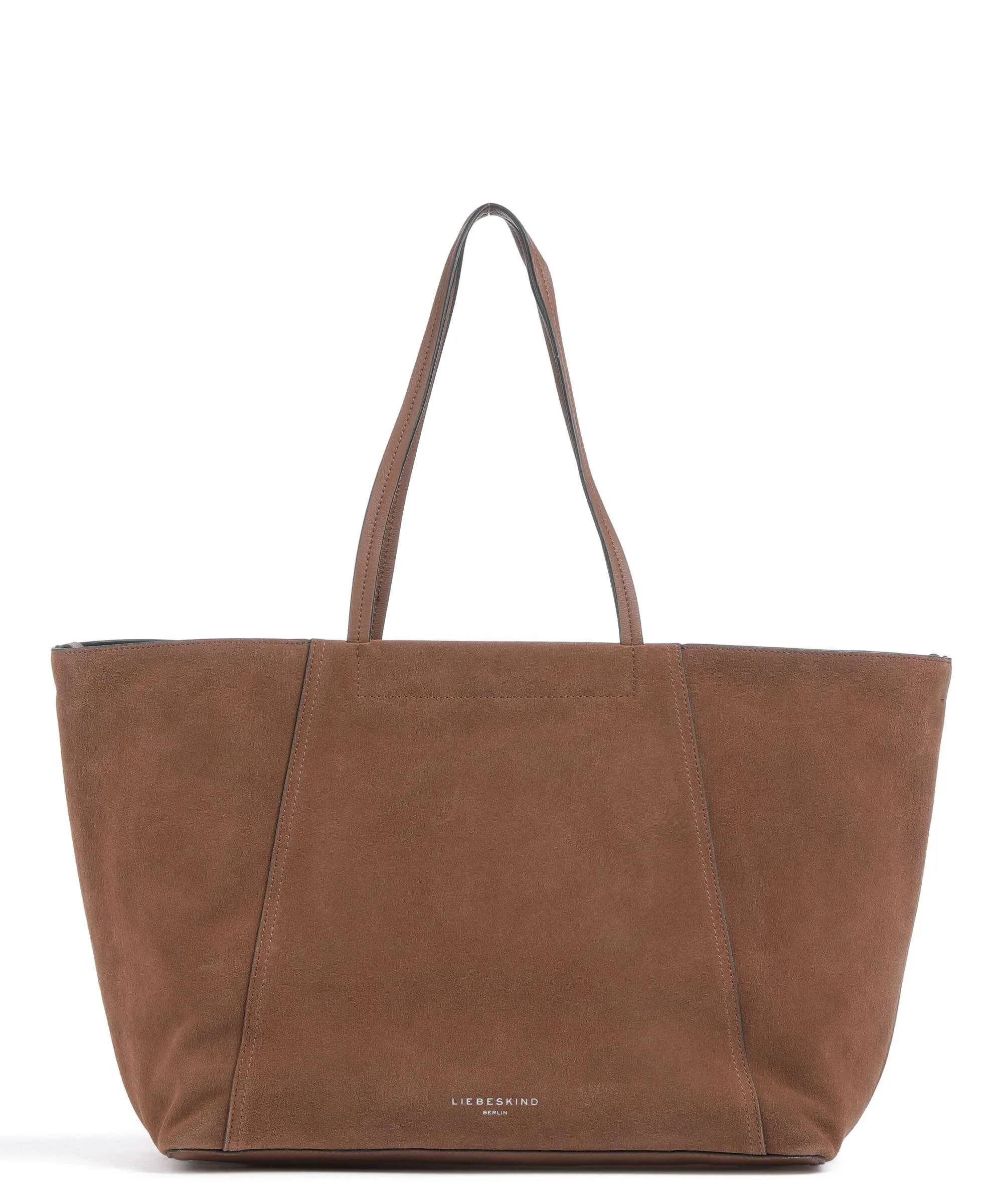 Liebeskind Chudy Dark Brown Rough Leather Shopper Bag