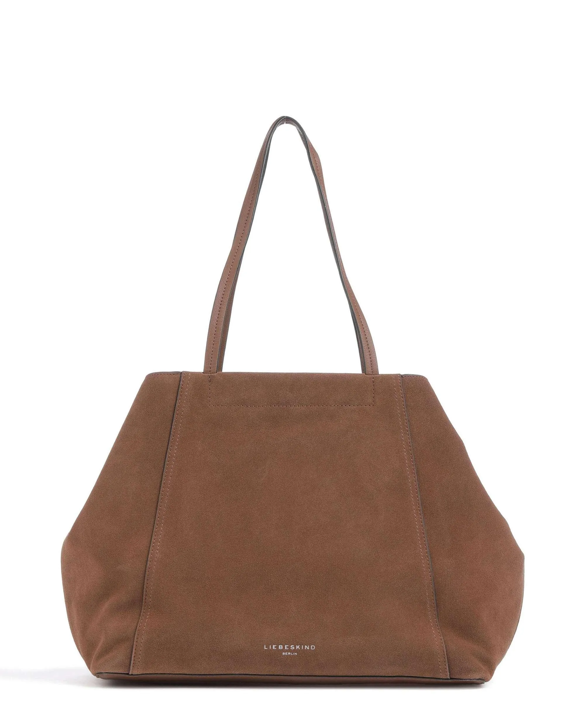 Liebeskind Chudy Dark Brown Rough Leather Shopper Bag