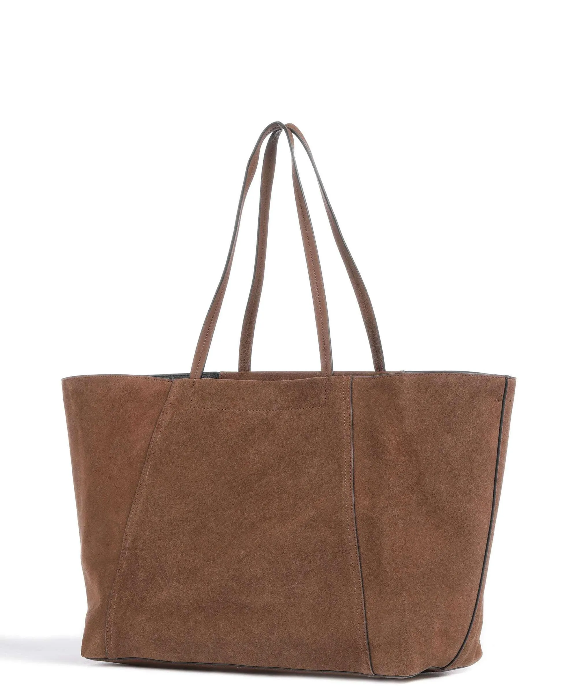 Liebeskind Chudy Dark Brown Rough Leather Shopper Bag
