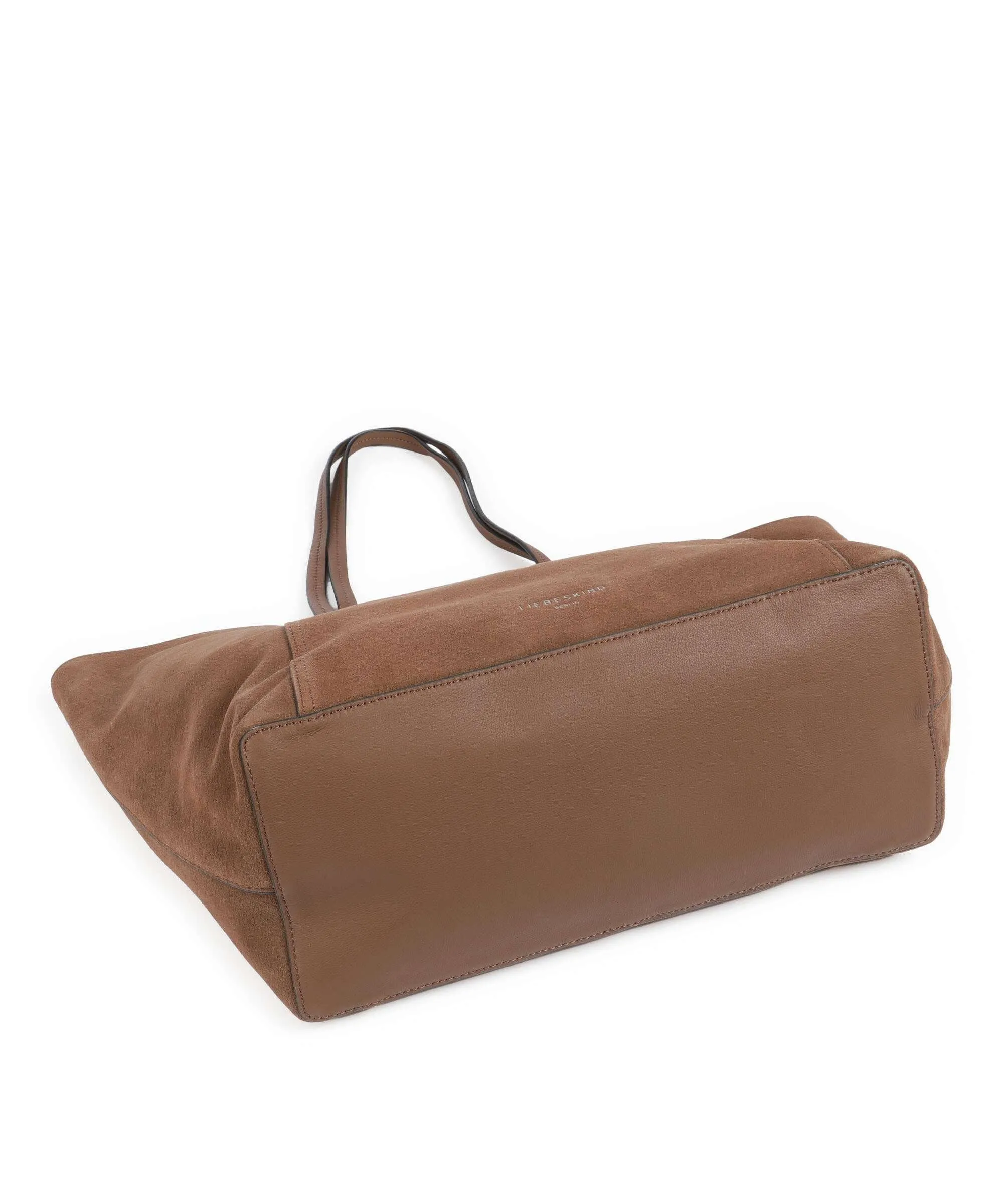 Liebeskind Chudy Dark Brown Rough Leather Shopper Bag