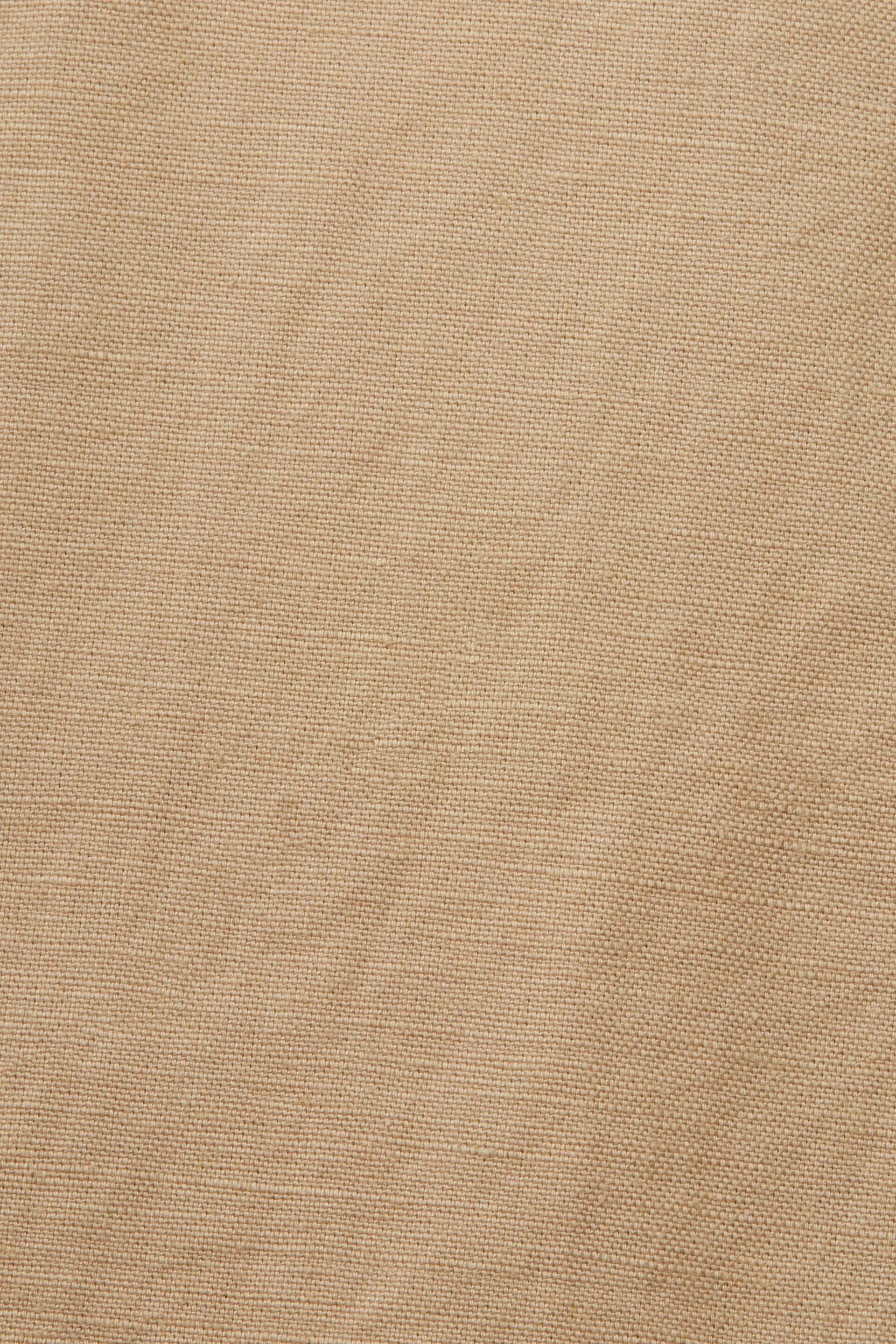 Linen blend pull-on pants