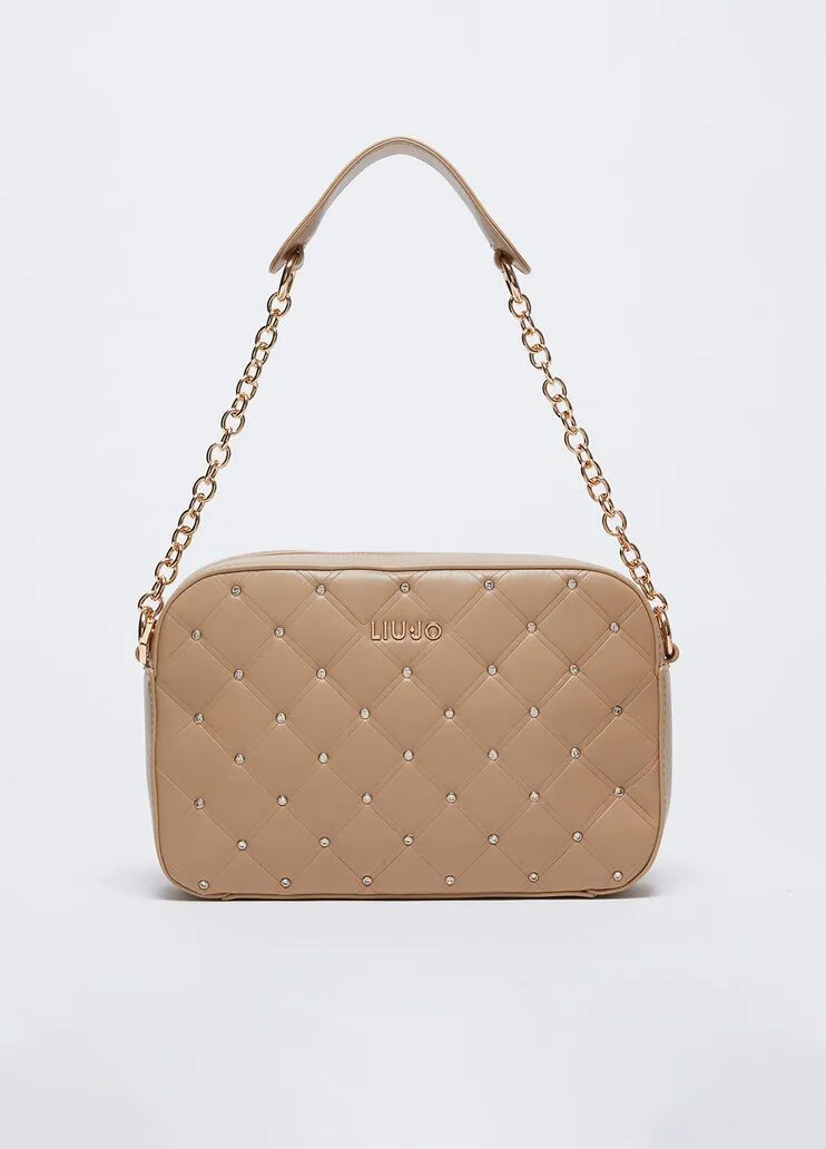 Liu Jo shoulder bag with rhinestones