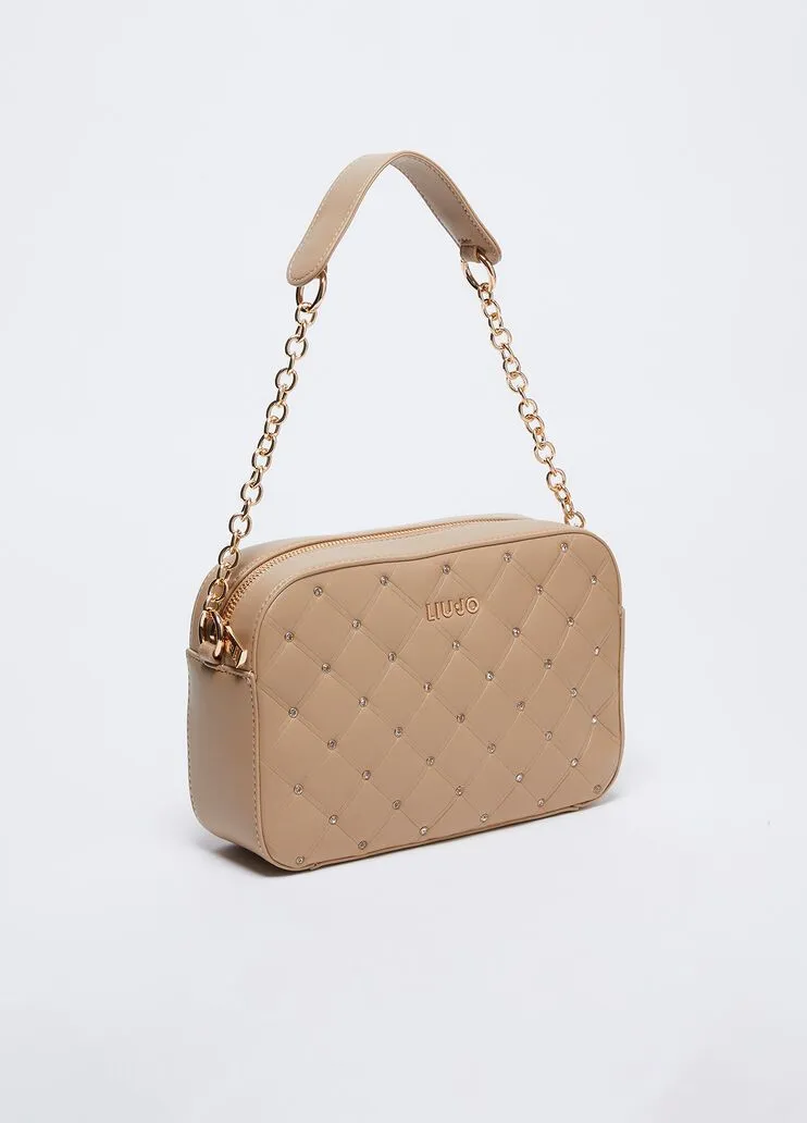 Liu Jo shoulder bag with rhinestones