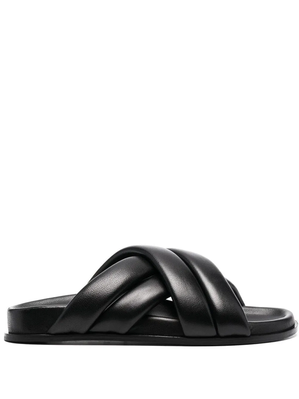 LIZZIE CROSS STRAP SANDALS