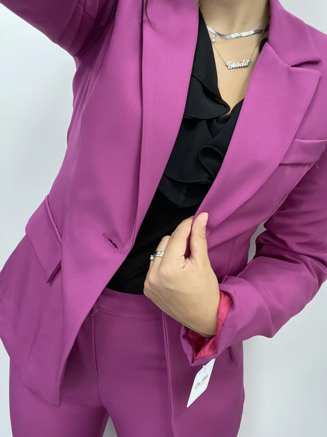 Magenta dressmaker