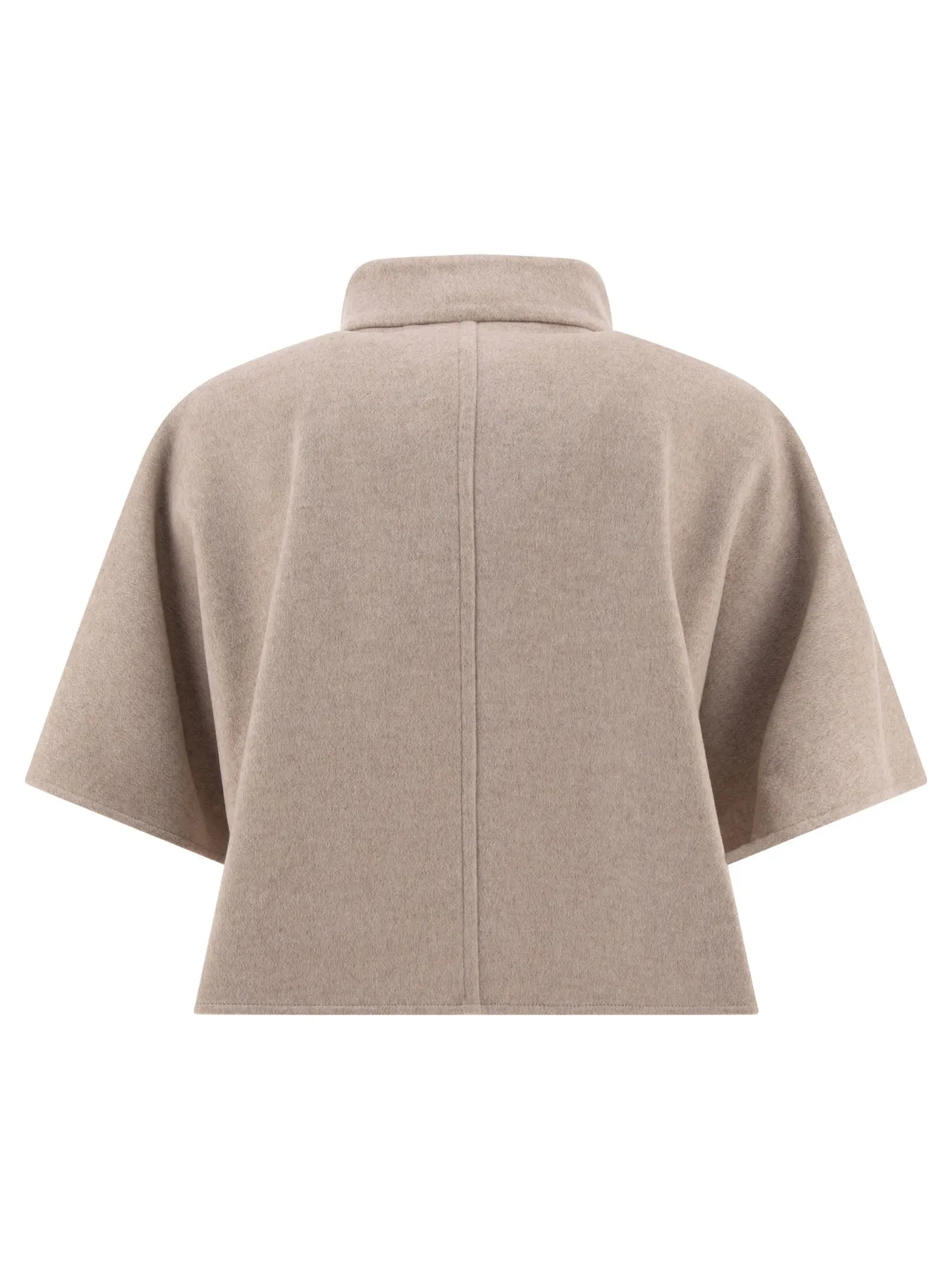 Max Mara cashmere cropped cape