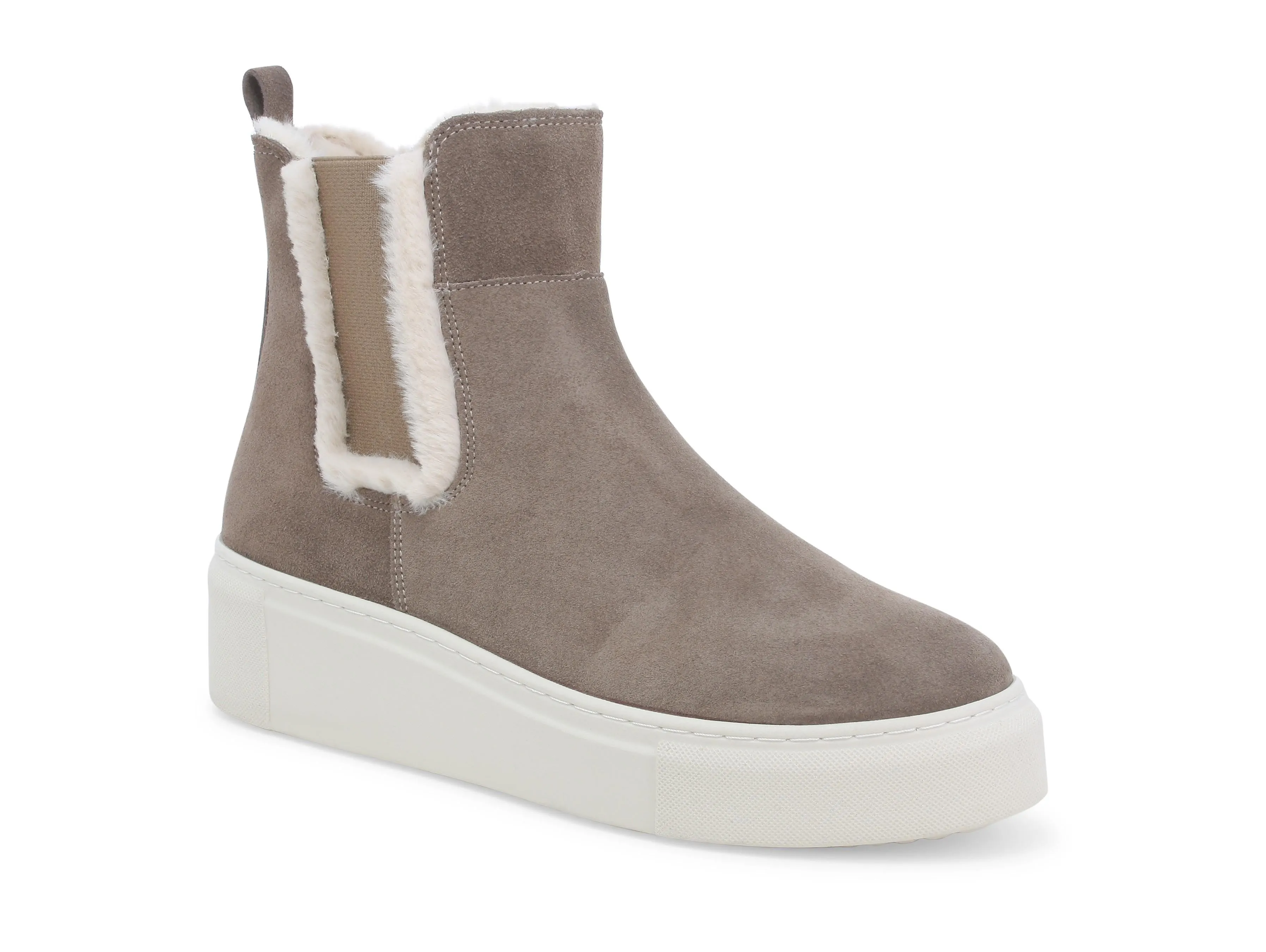 Melluso winter suede zip ankle boots