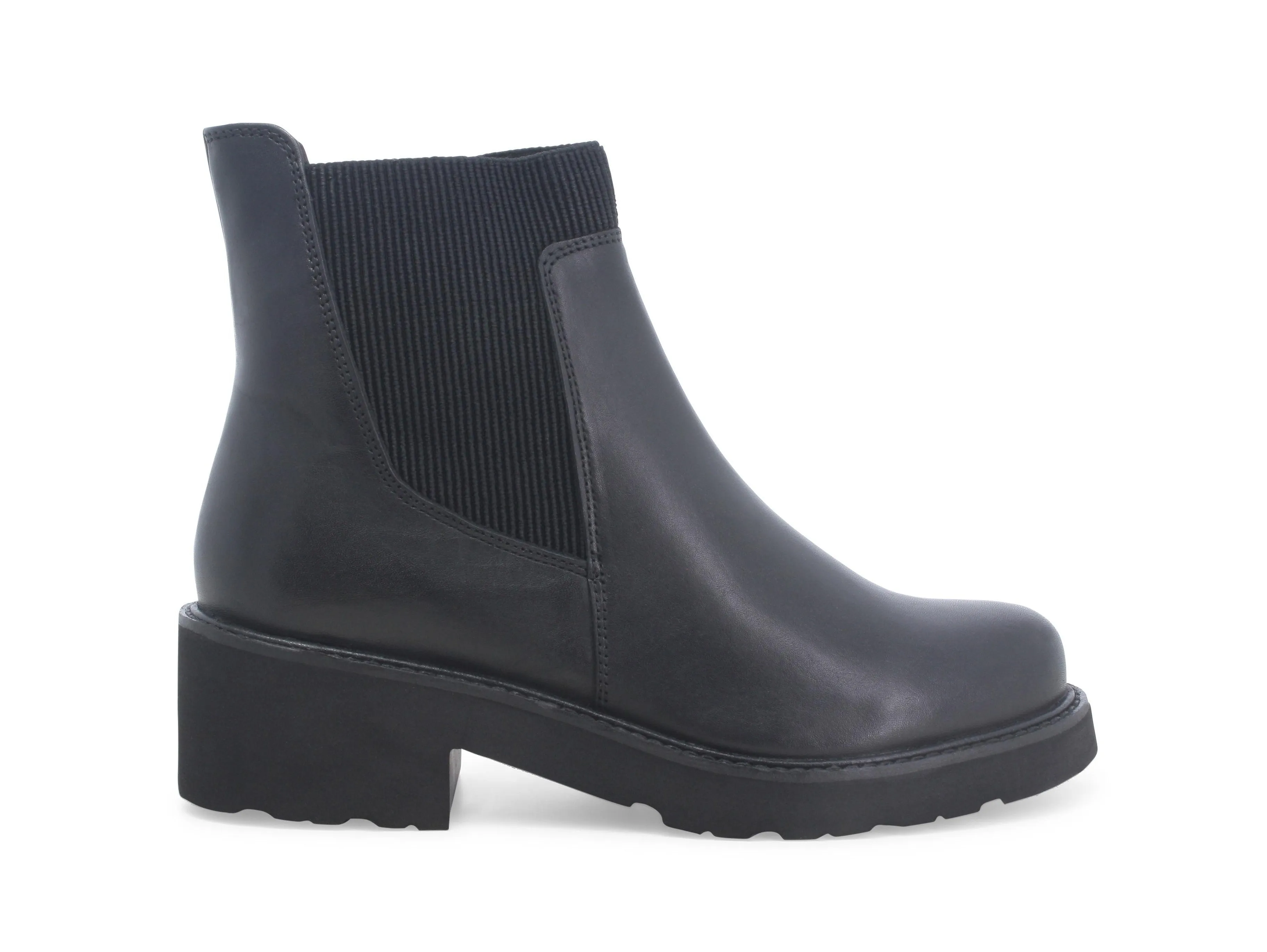 Melluso women's winter leather ankle boot - Zip fastening