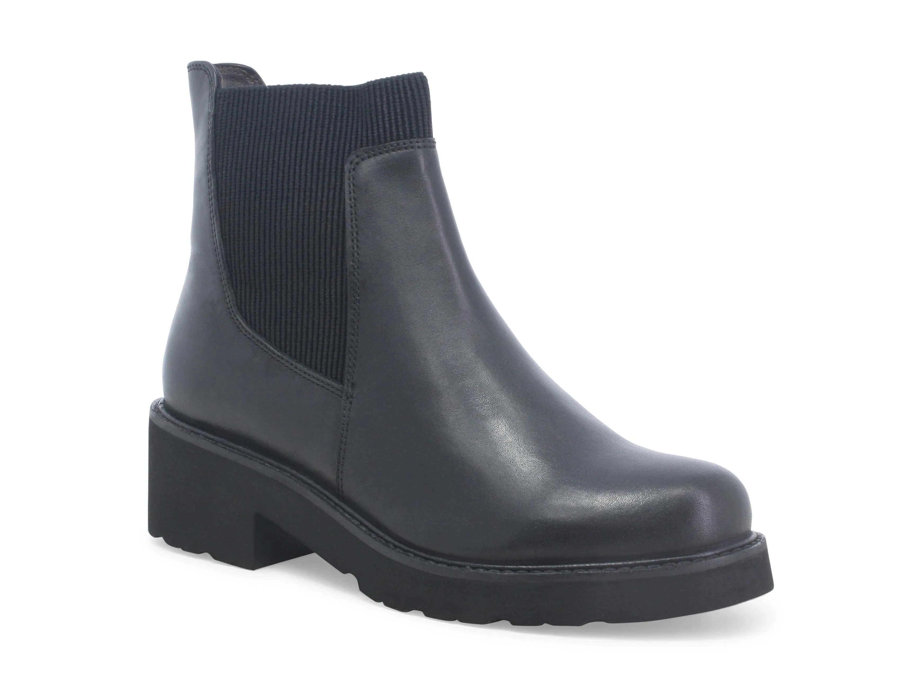Melluso women's winter leather ankle boot - Zip fastening