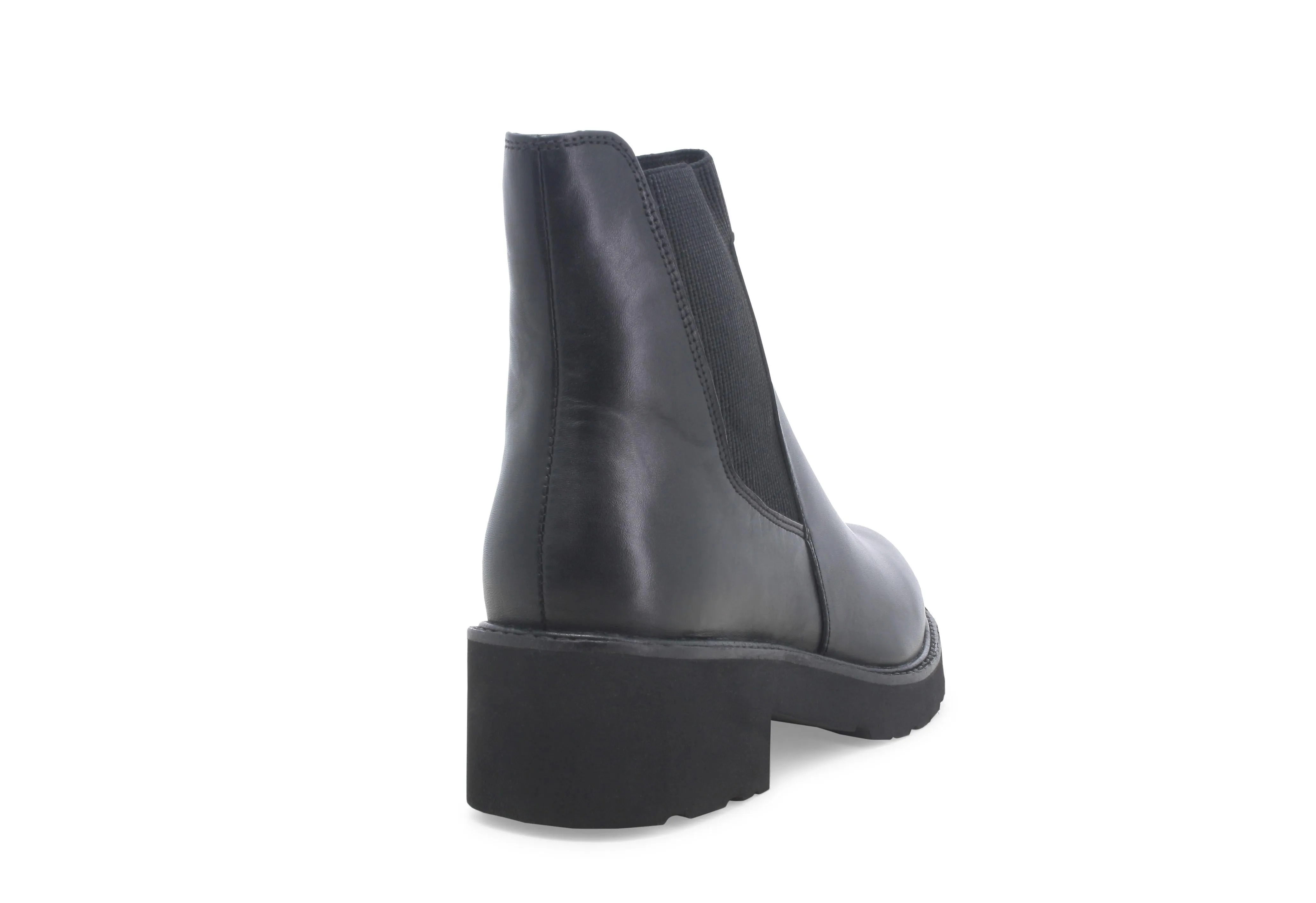 Melluso women's winter leather ankle boot - Zip fastening