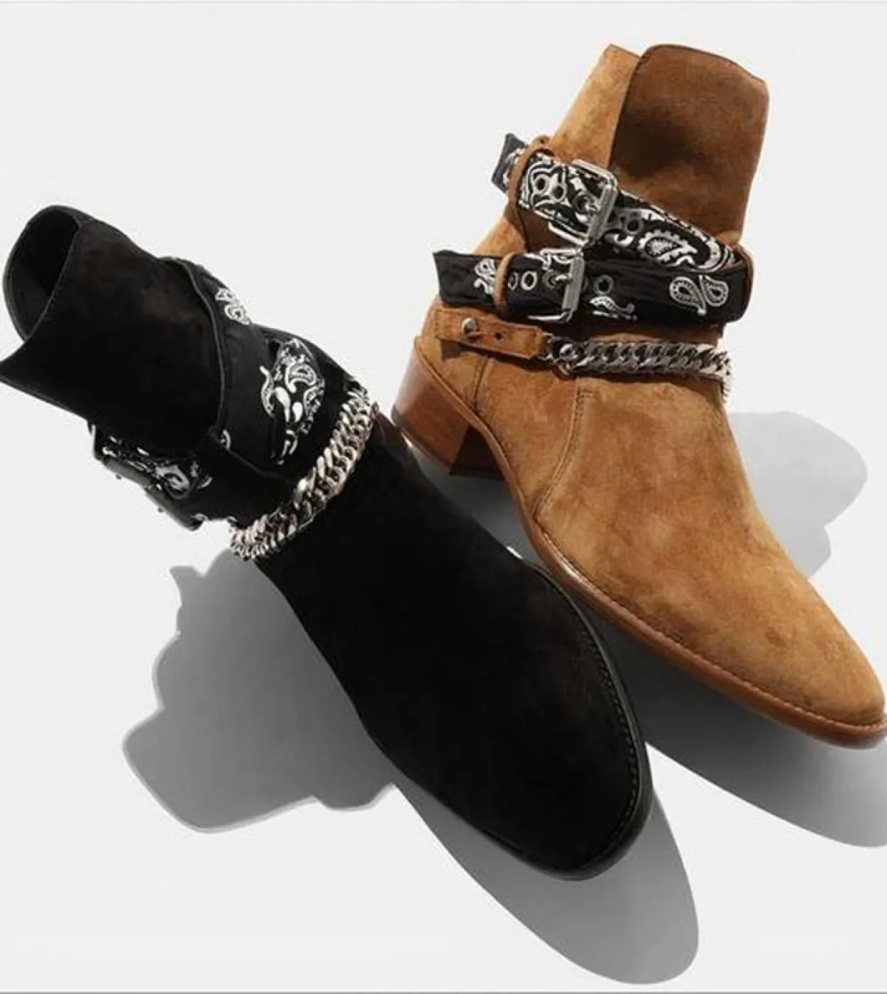 Men's Brown Leather Ankle Boots