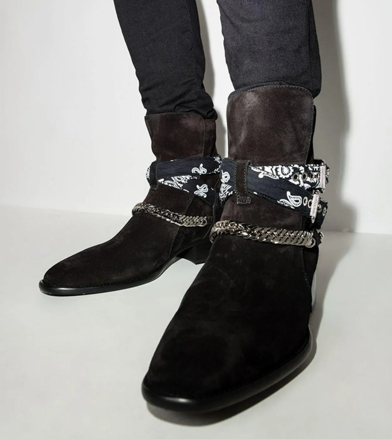 Men's Brown Leather Ankle Boots
