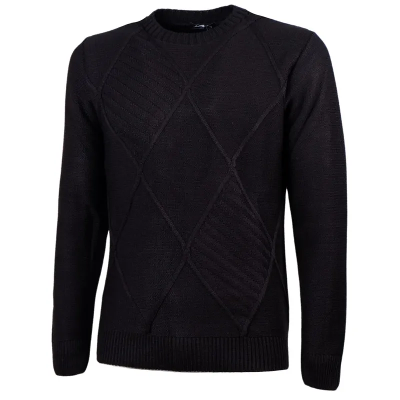 Men's Heavyweight Crewneck Sweater Winter Knitwear