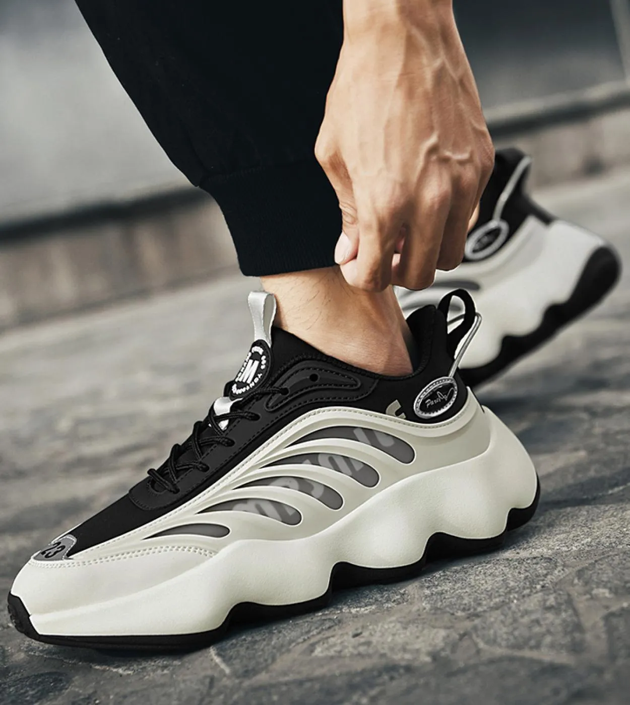 Men's shoes Luxury sneakers Casual men's shoes Breathable trainer shoes Fashionable mocassins