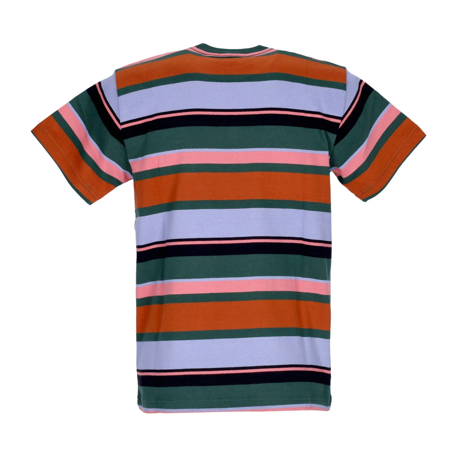 Men's Striped Tee in Dark Cedar Multi