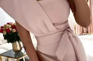Midi dress Triona, light pink - Shop Now!